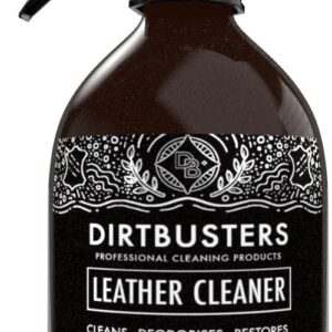 Dirtbusters Leather Cleaner 3-In-1 | Cleaner, Deodoriser & Restorer 500 ML