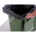 Heavy Duty Wheelie Bin Liners | 250 G | 30" x 45" x 54" (Pack Of 50)
