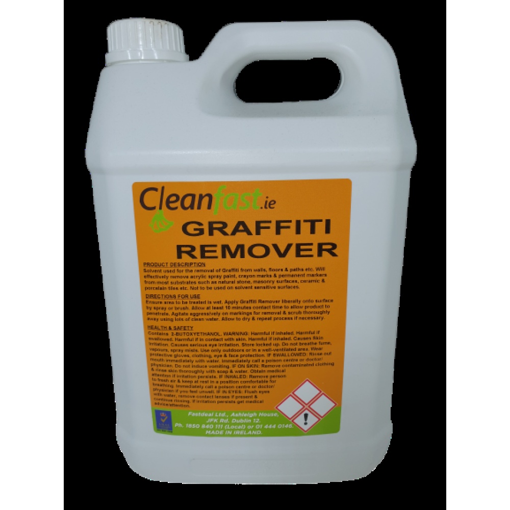 Get That Ink Off Your Walls With Cleanfast Graffiti Remover