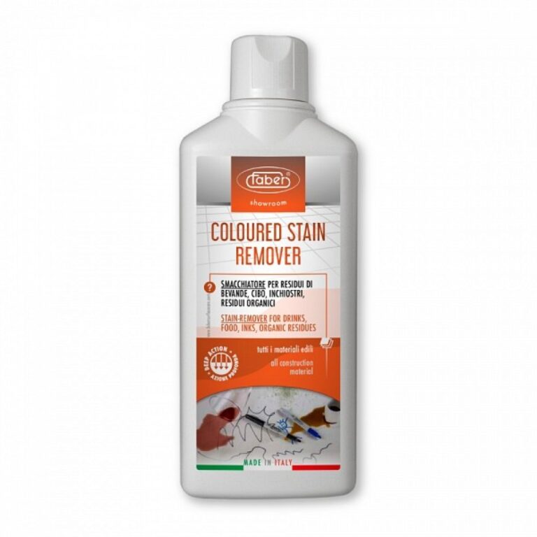 Getting Rid Of Stubborn Spots With The Faber Coloured Stain Remover
