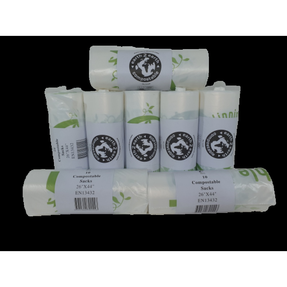 Using The Earth2Earth Compostable Sacks 26" x 44"