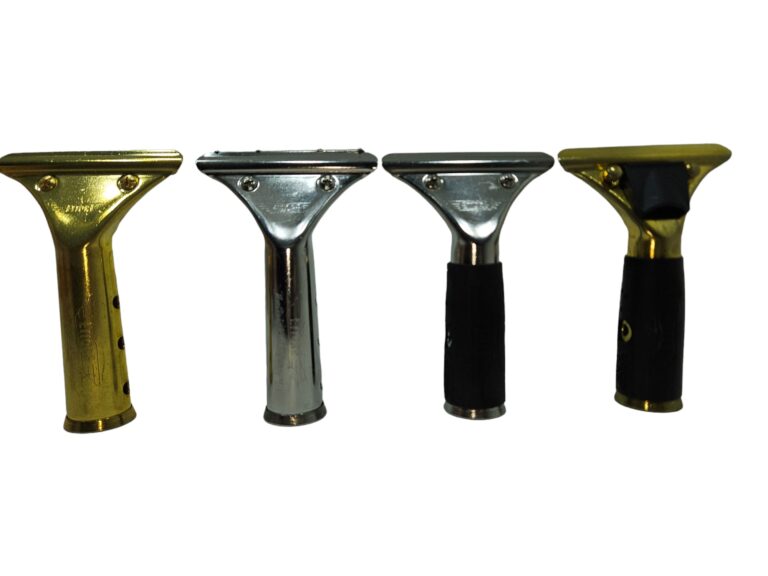 Working On Your Windows With The Ettore Master Stainless Steel Handle