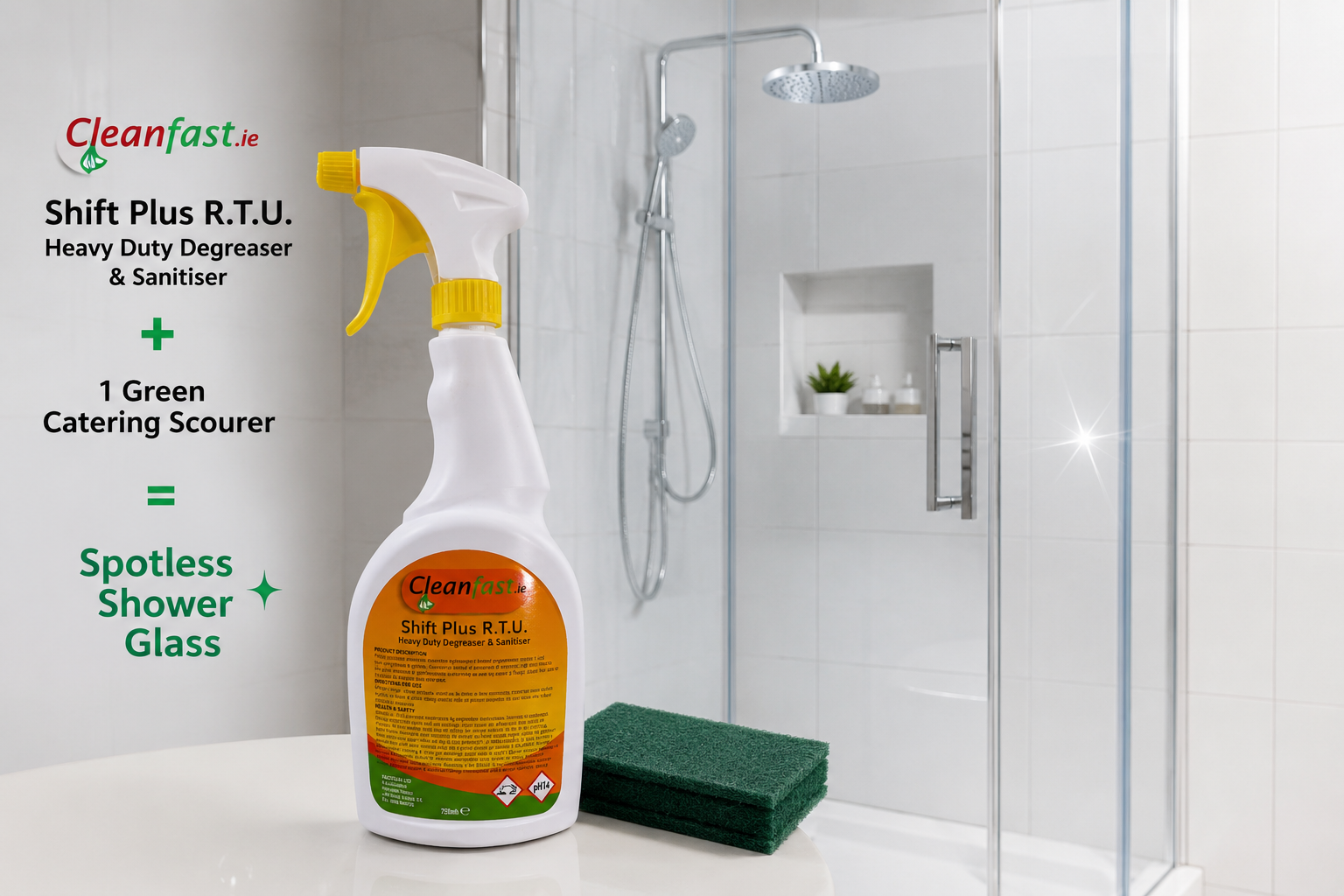 How To Effectively Clean And Degrease Your Glass Shower