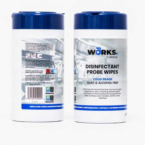 Works Disinfectant Probe Wipes
